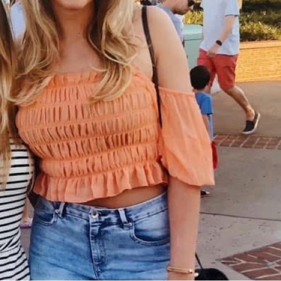 Urban Outfitters Tops - Urban Outfitters Orange Top